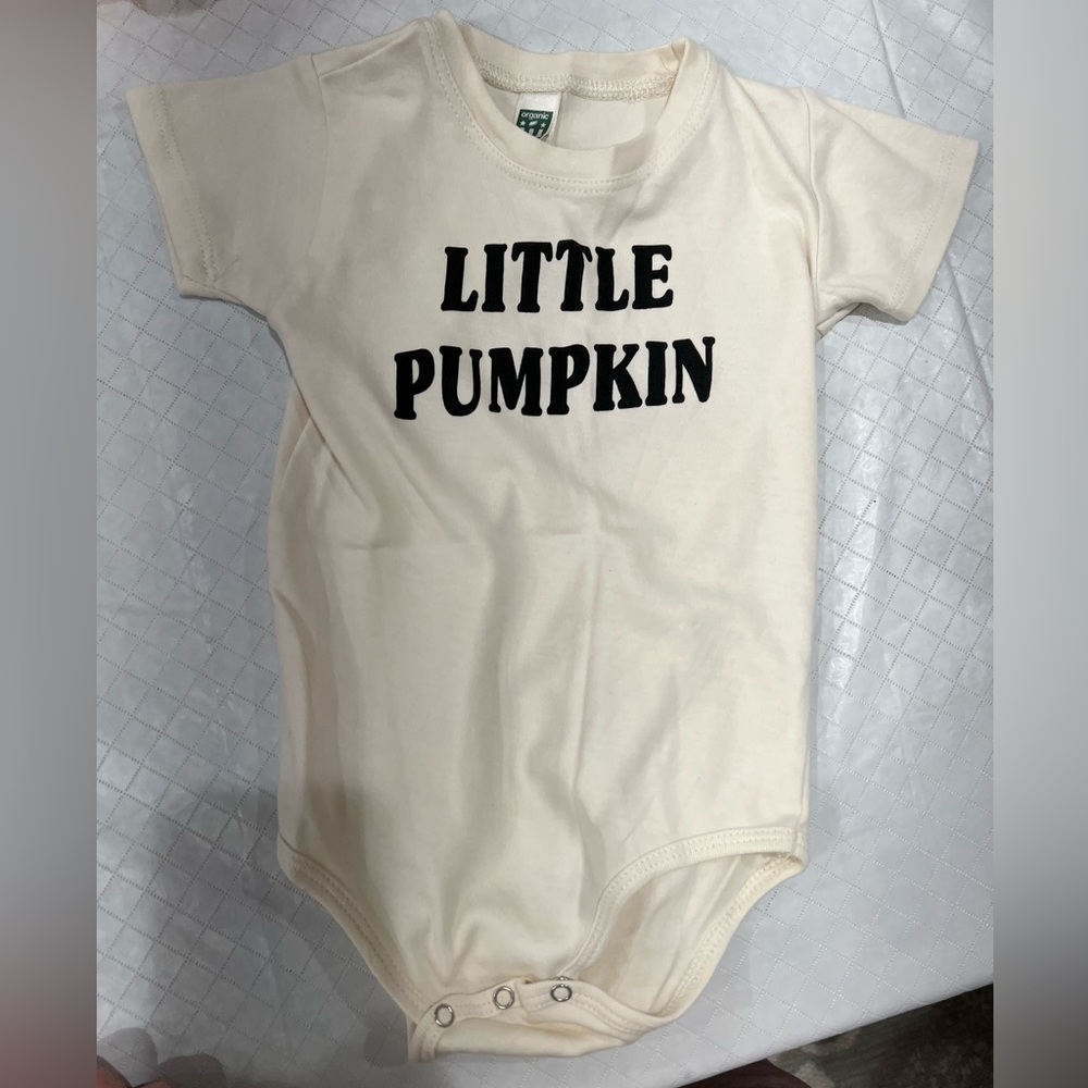 Little Pumpkin onesie